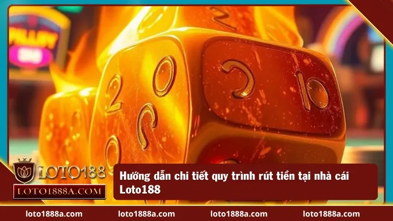 Các bước thực hiện giao dịch rút tiền tại LOTO188